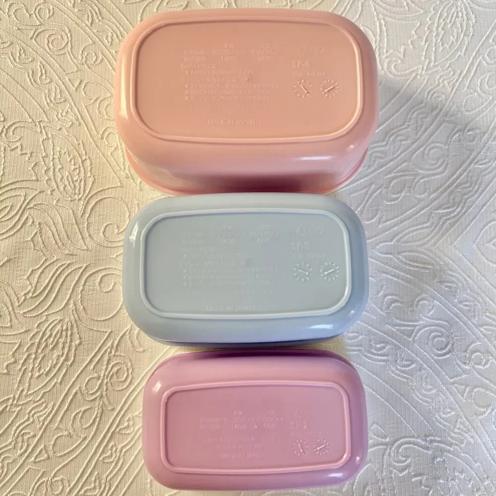 Sailor Moon Crystal nesting bento lunch box food storage containers pastel